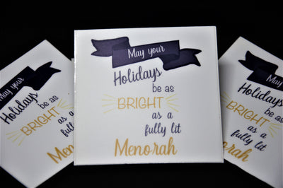 Hanukkah Blessing Sticker