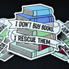 Rescue Books Sticker