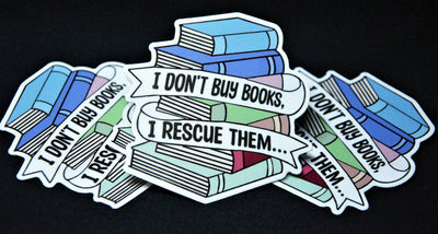 Rescue Books Sticker