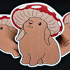 Bunny Mushroom Sticker