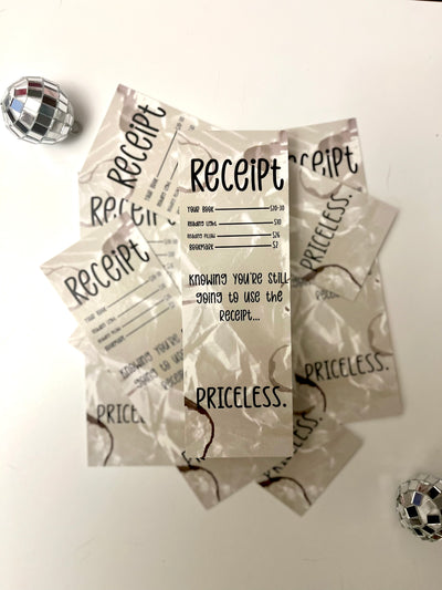 Use the Receipt