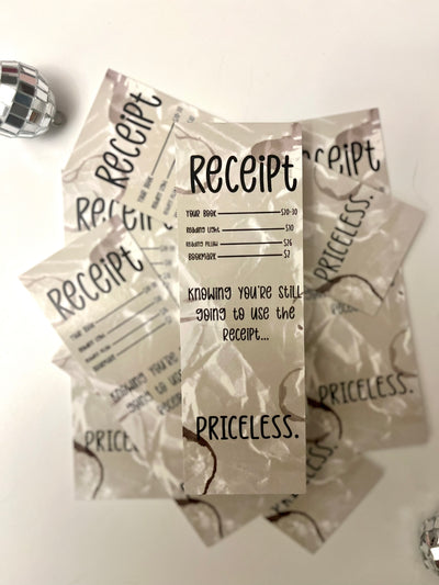 Use the Receipt