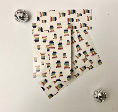 Rainbow Book Stack