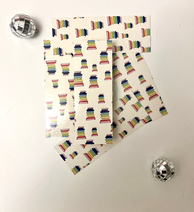 Rainbow Book Stack