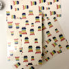 Rainbow Book Stack