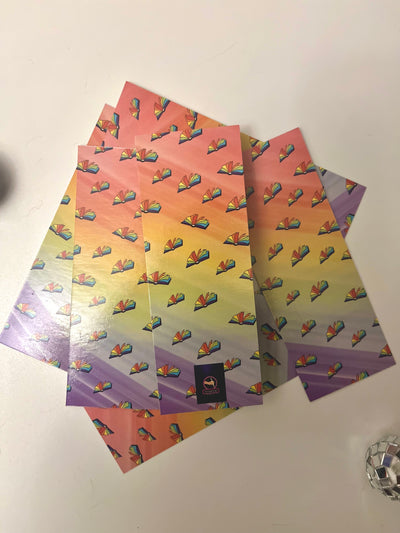 Rainbow Book Bookmark