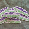 Menace First