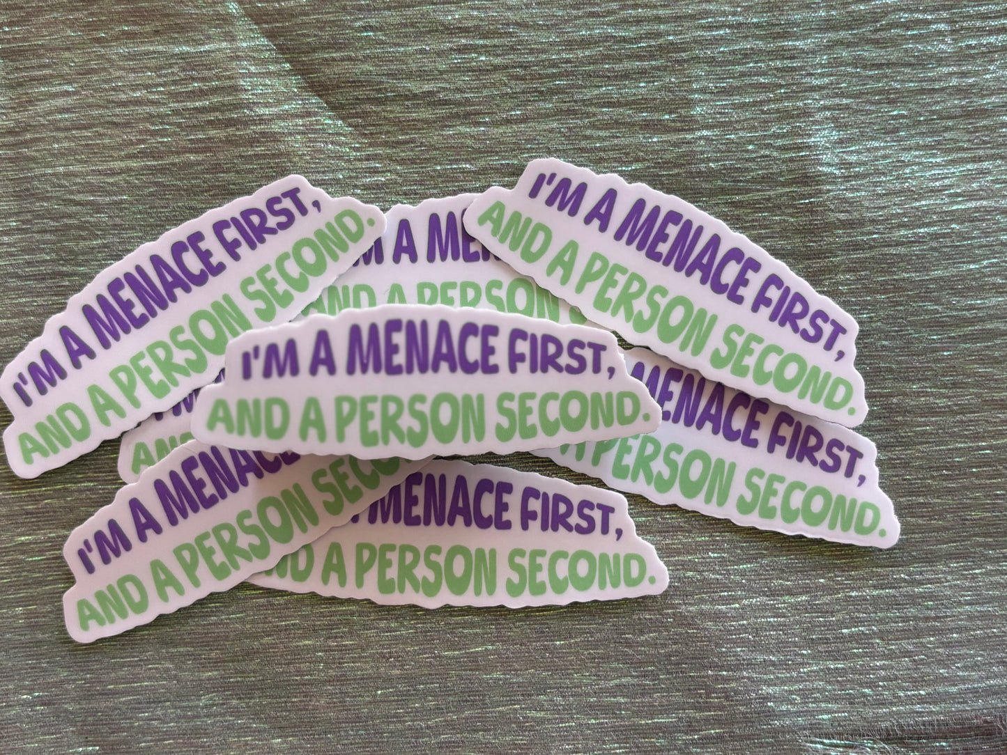 Menace First