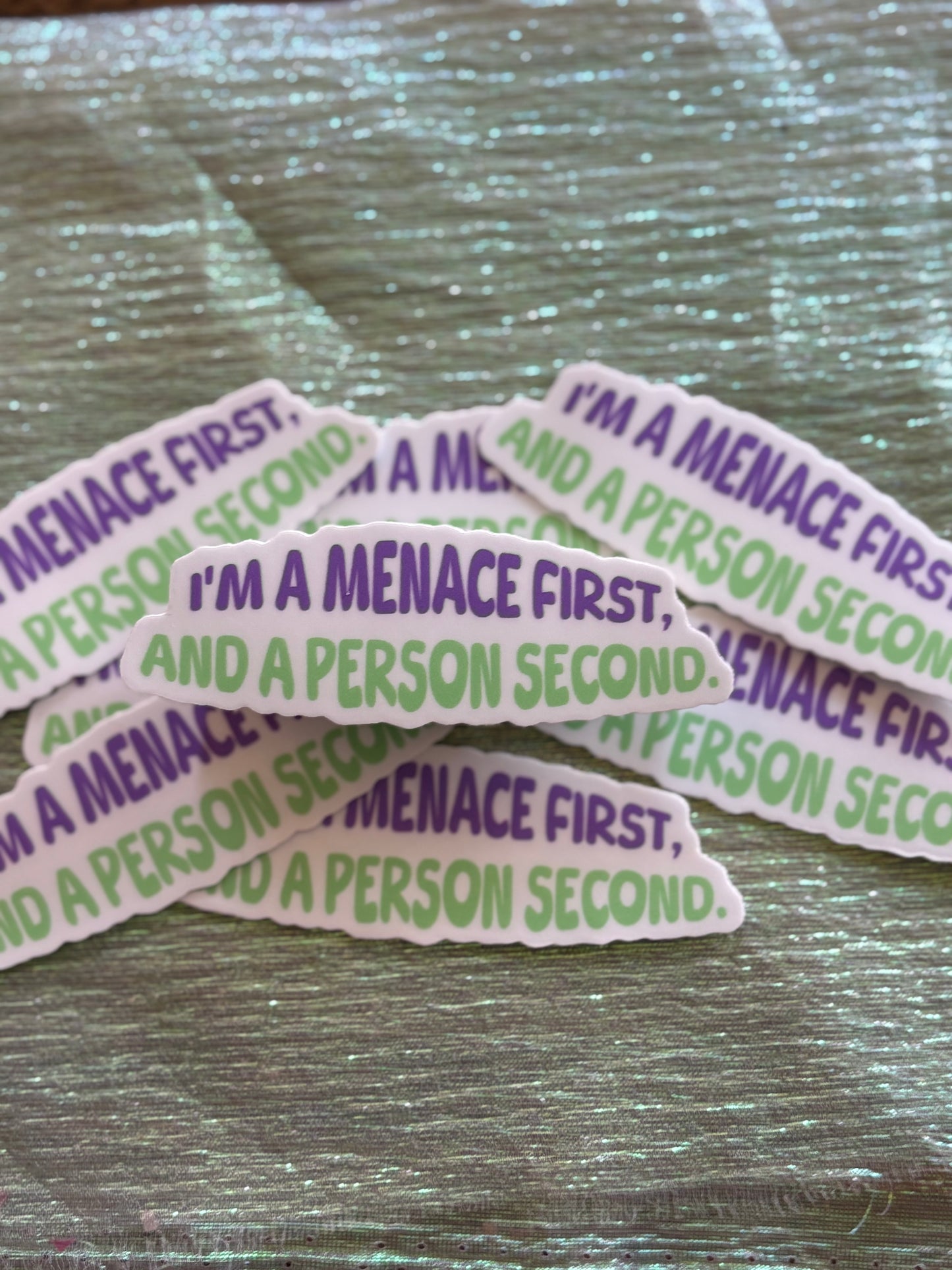 Menace First