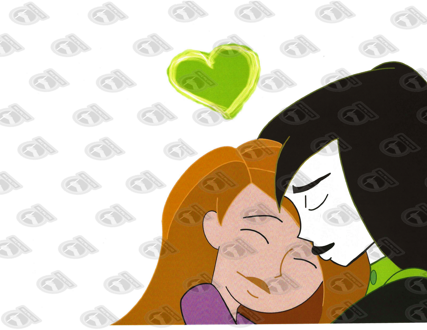 Kim Possible & Shego Sapphic Print