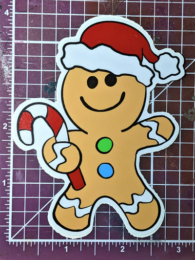 Gingerbread Cookie Sticker