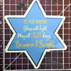 Hanukkah Star Sticker