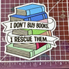 Rescue Books Sticker