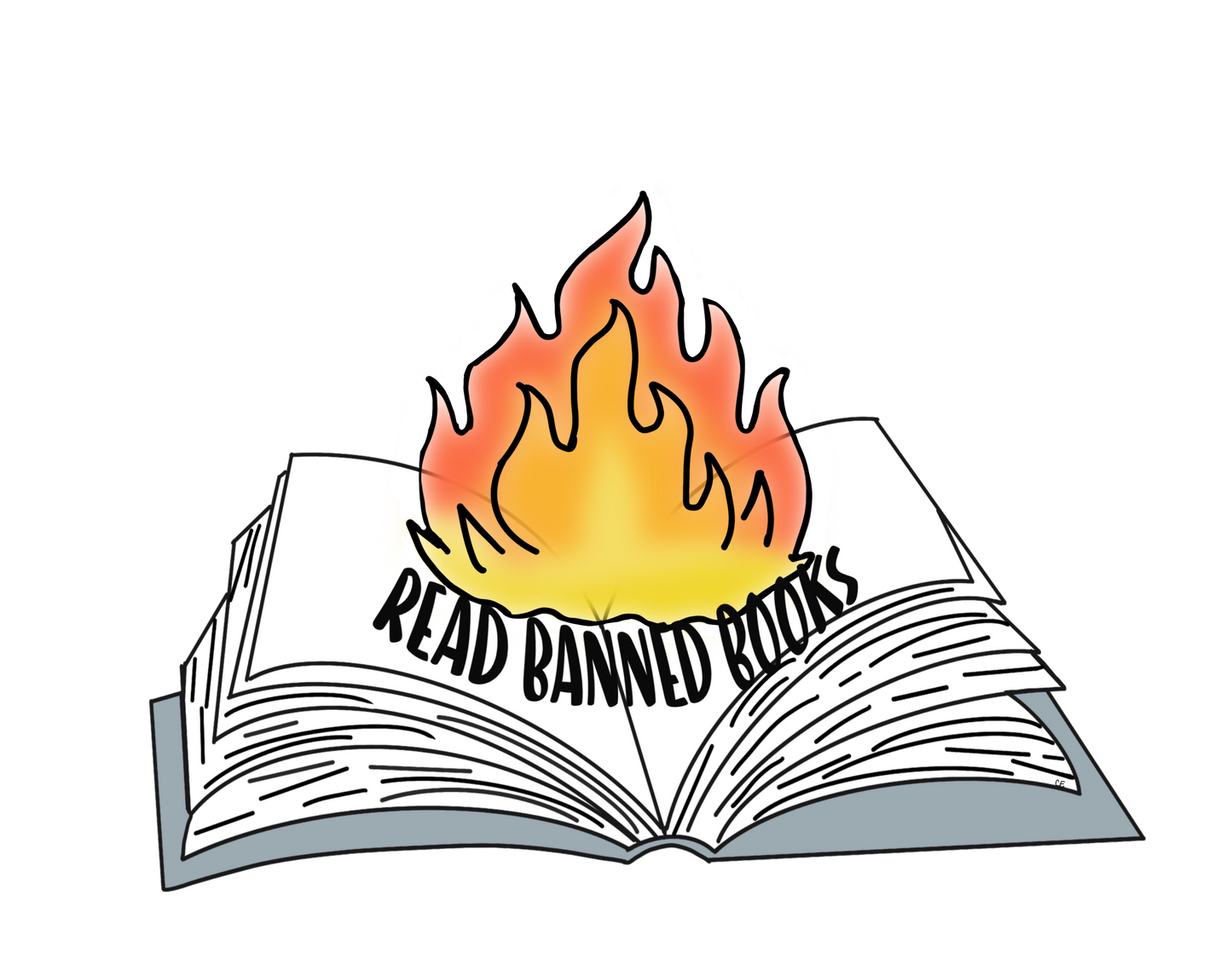 Read Banned Books Sticker