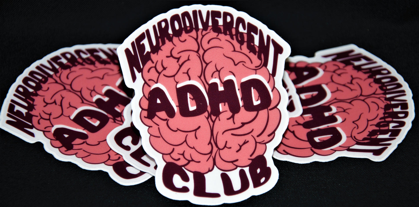 Neurodivergent Club ADHD Sticker