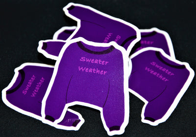 Sweater Weather Sticker