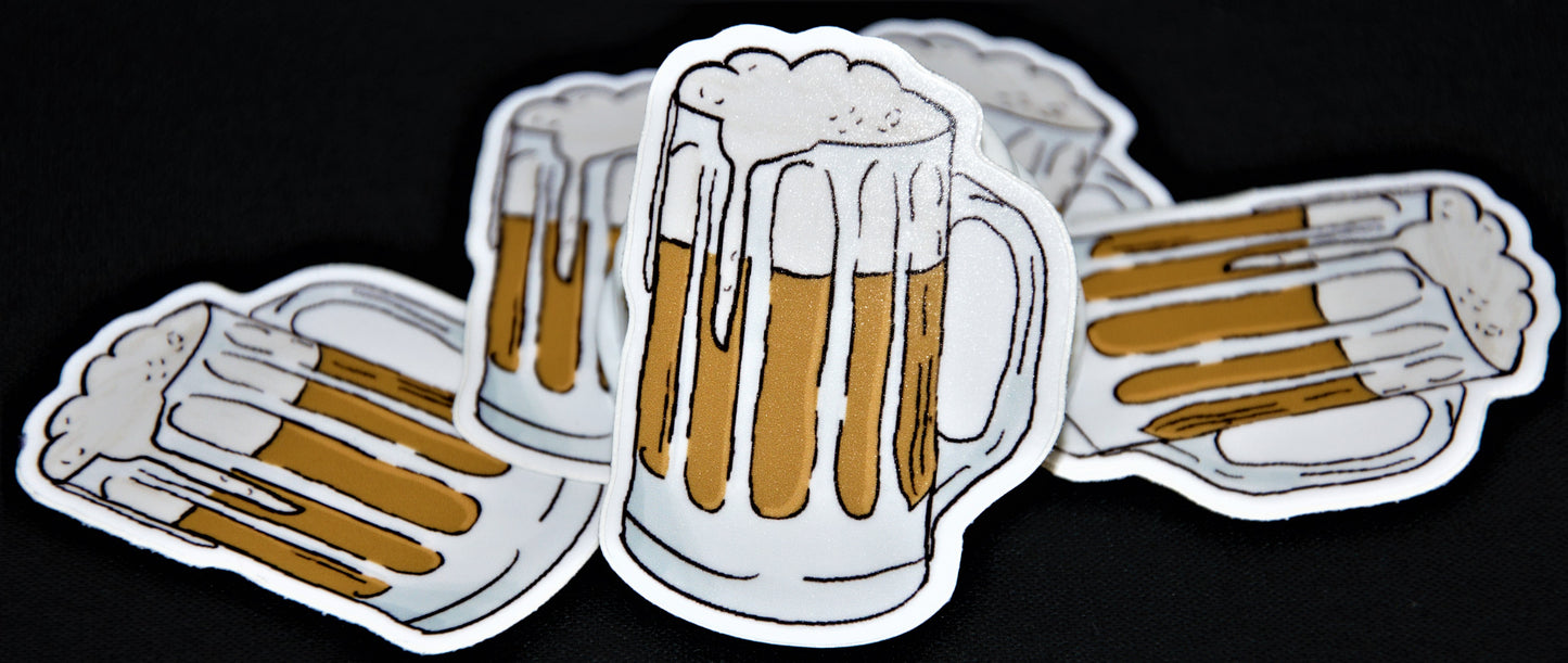 Beer Stein Sticker (small/medium)