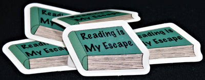 Reading Is My Escape Sticker