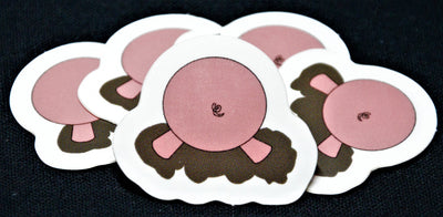 Pig Butt Sticker