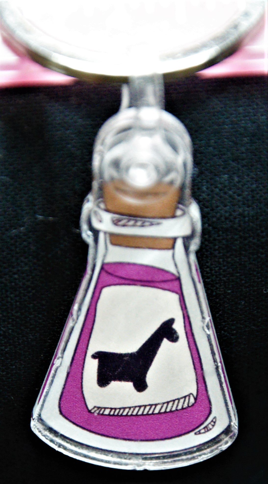 Llama Potion Keychain