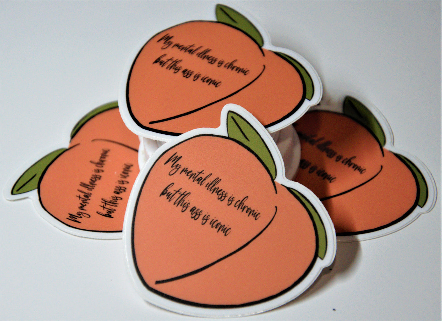 This Peach Is Iconic Sticker (small/medium)