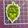 Let's Get Hoppin' Sticker (small/medium)