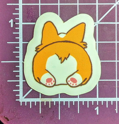 Corgi Butt Sticker