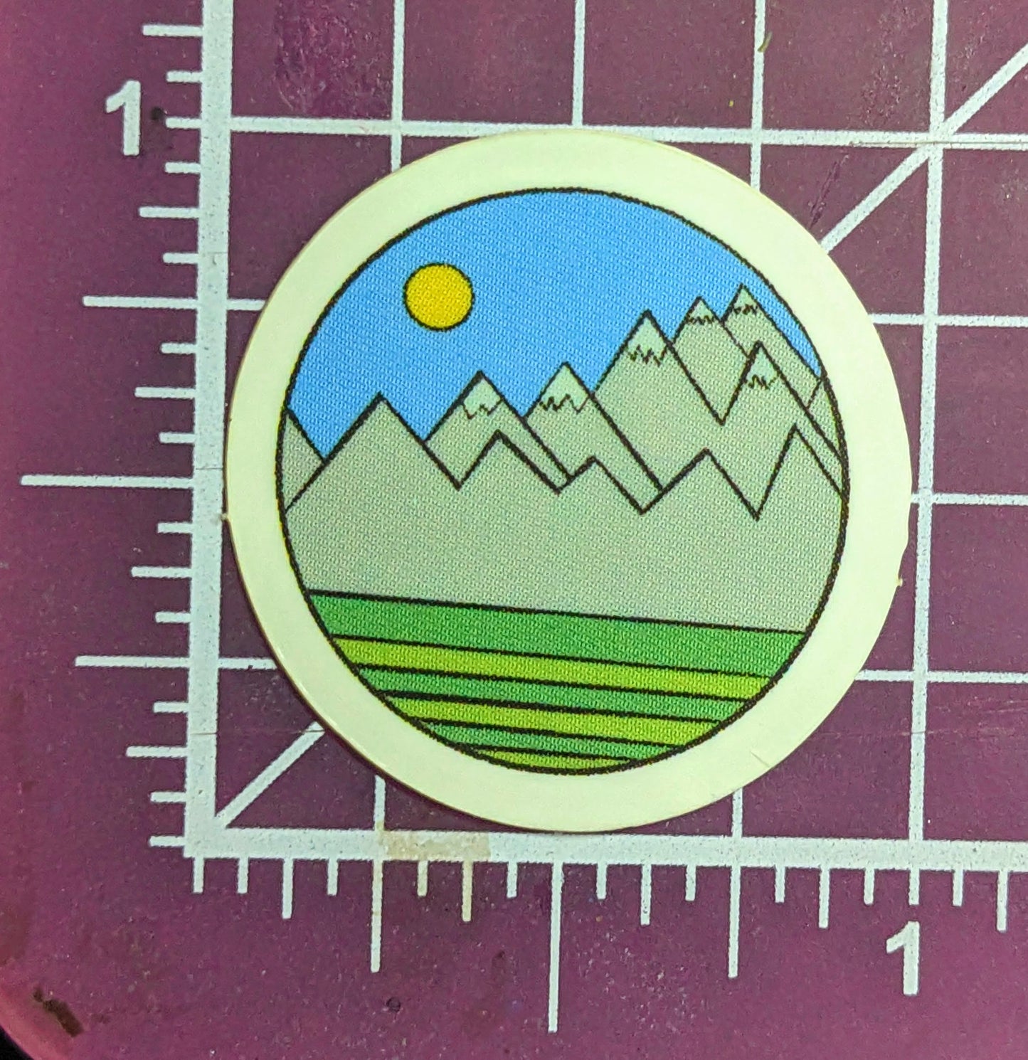 Little Mountains Sticker