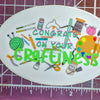 Congrats on Your Craftiness Sticker