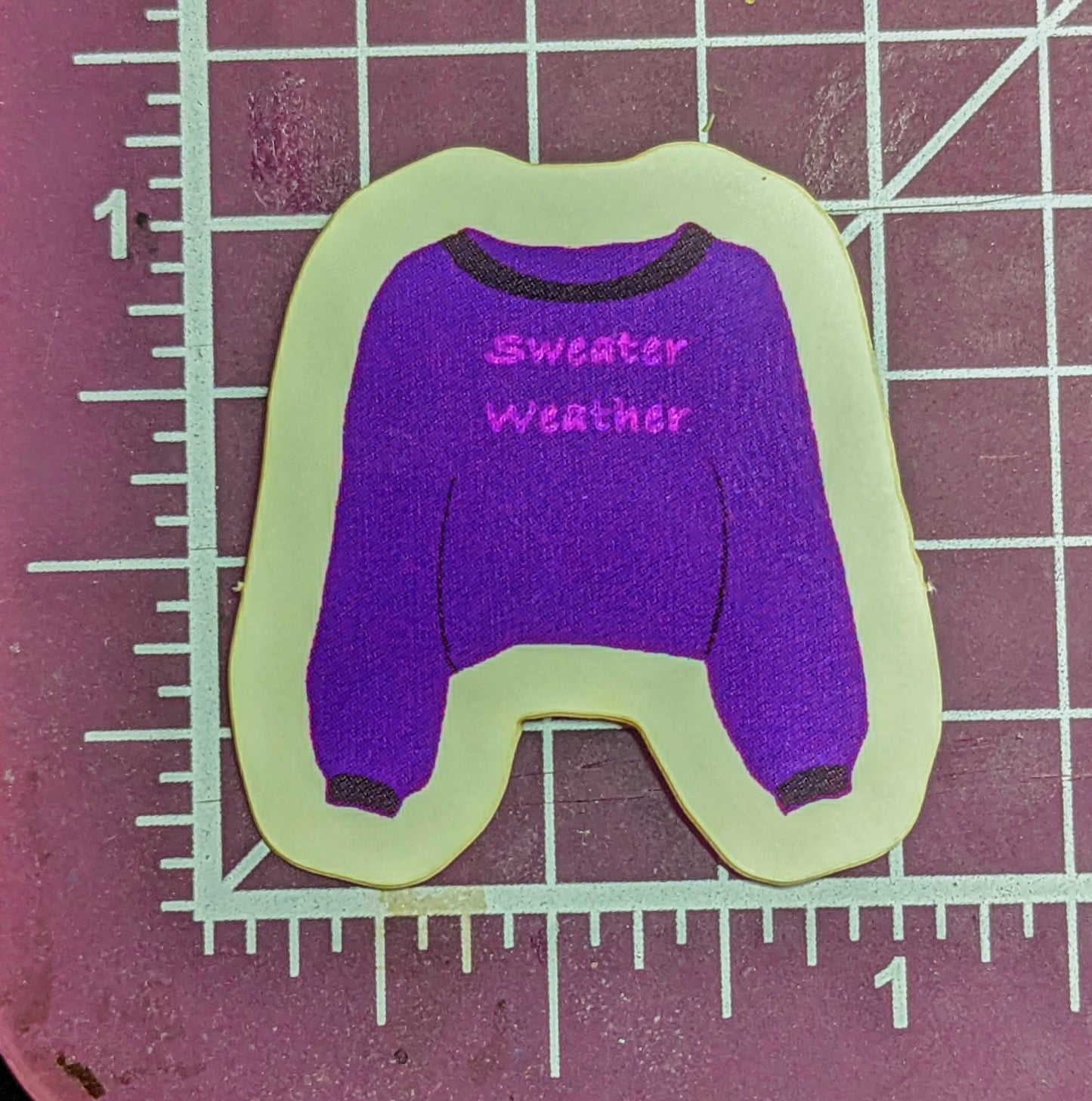 Sweater Weather Sticker