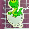 Hatched Dino Sticker