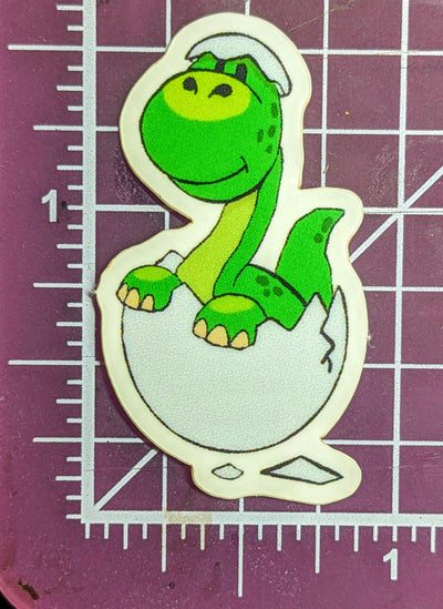 Hatched Dino Sticker