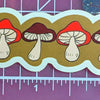 Mushroom Quartet Sticker