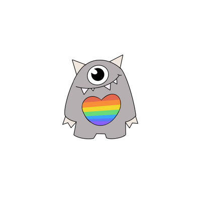 Pride Monster Sticker